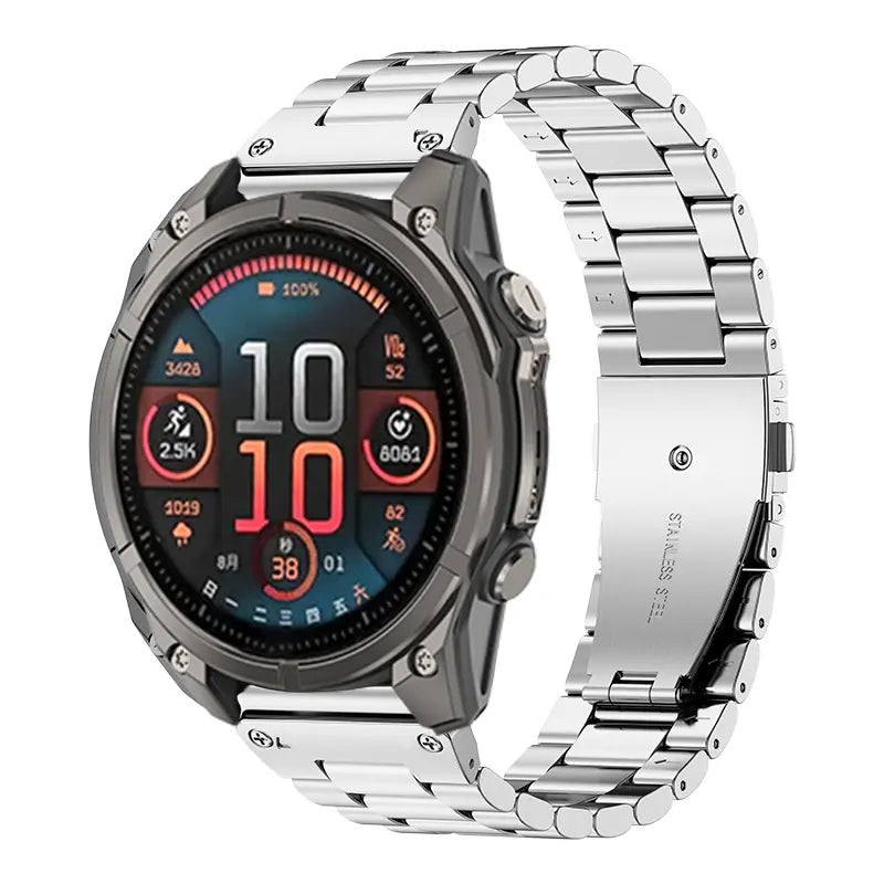 Garmin Quatix 5/6/7 Premium Steel Strap (Silver)