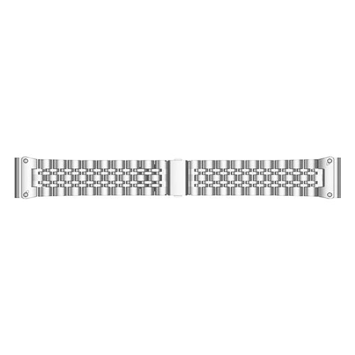 Garmin Fenix 7s Premium '7 bead' Steel Strap (Silver)