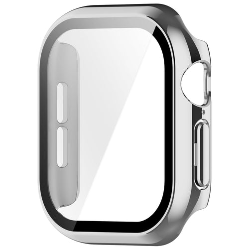 Apple Watch 12 - 46mm PC Case with Glass (Silver)