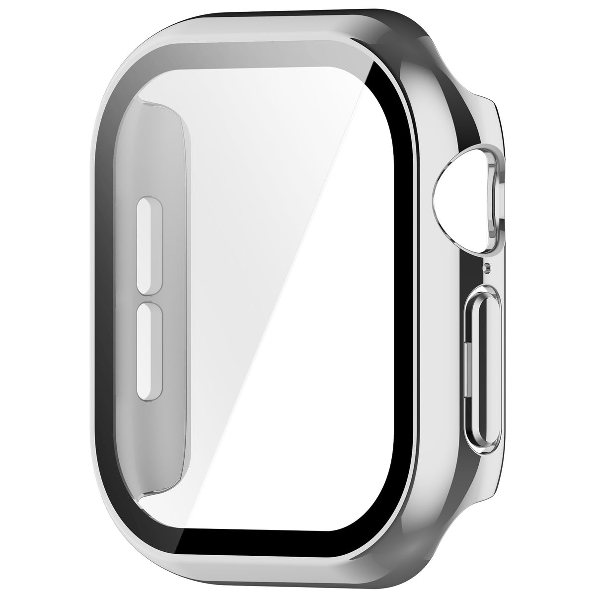 Apple Watch 12 - 46mm PC Case with Glass (Silver)