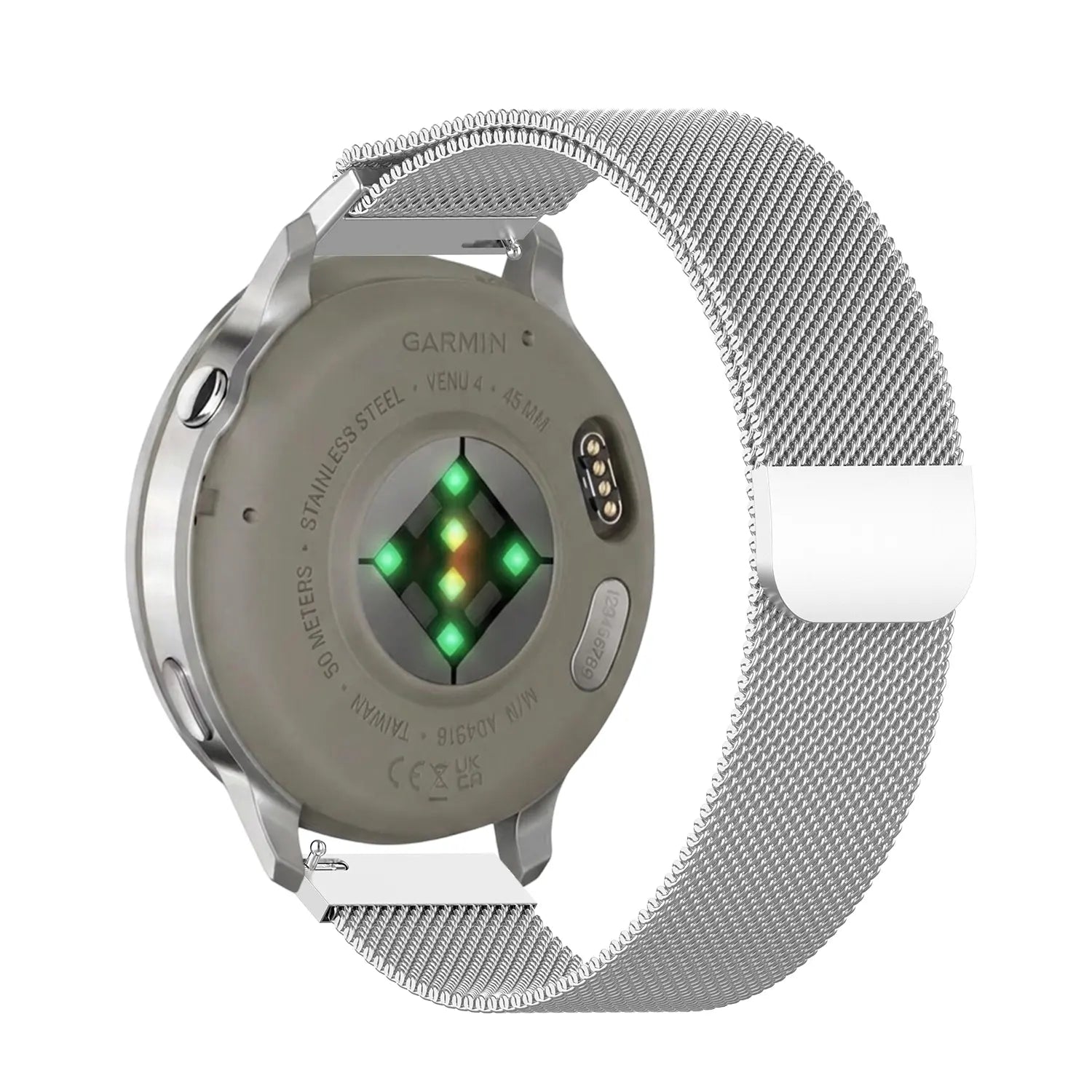 Bracelet milanais Garmin Forerunner 170 (argent)