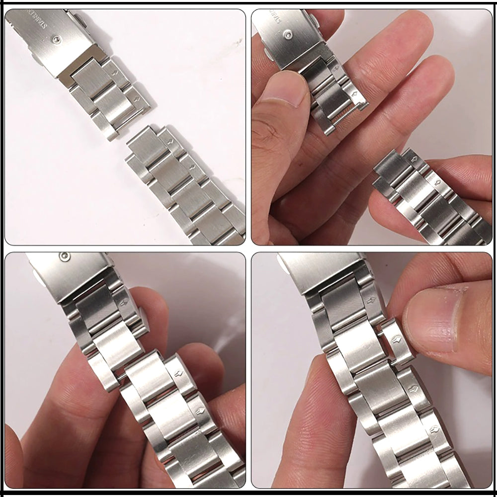 WHOOP MG Steel Strap (Silver)
