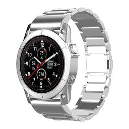 Bracelet titane magnétique Garmin Instinct 3 - 50mm (argent)