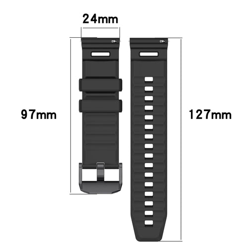 Bracelet silicone Coros Nomad (vert militaire)