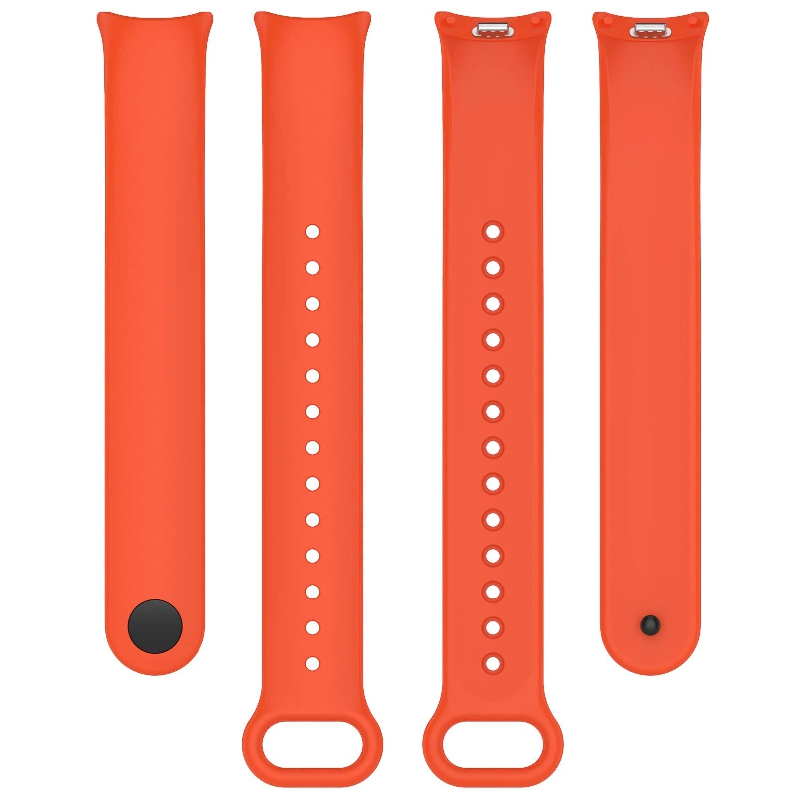 Bracelet en silicone Xiaomi Smart Band 10 (orange)