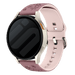 Bracelet silicone 'Fleur' Amazfit GTS 4 (violet/rose clair)
