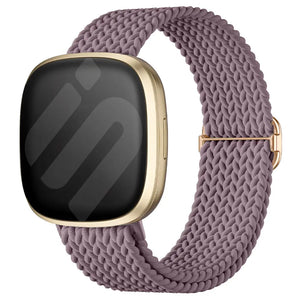 Fitbit Sense 2 Adjustable Woven Strap (Smoke Purple)