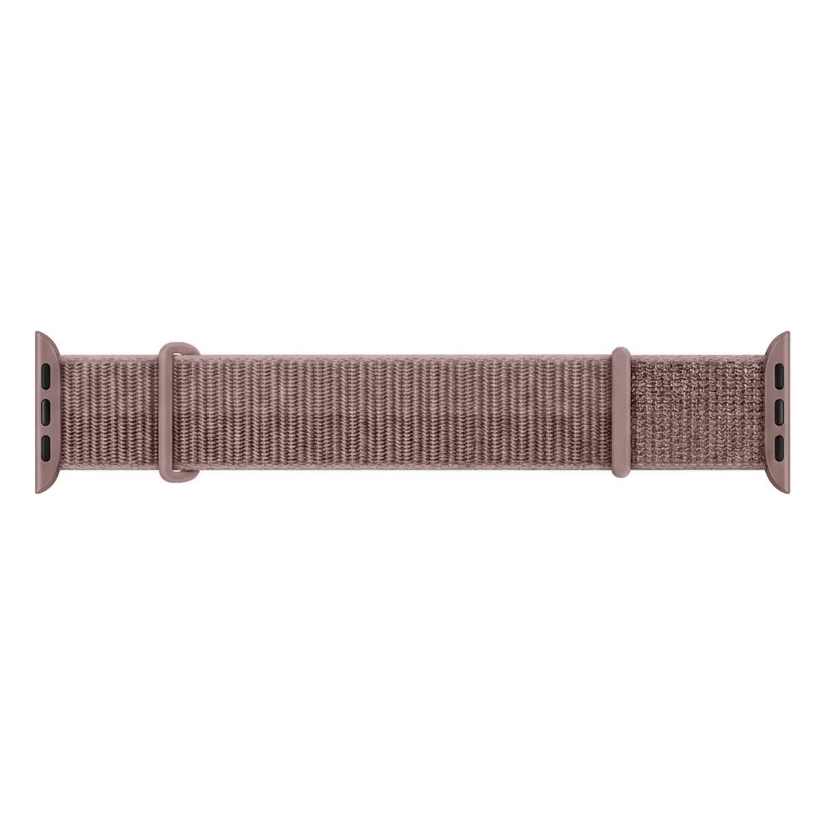 Bracelet nylon loop Apple Watch (mauve)