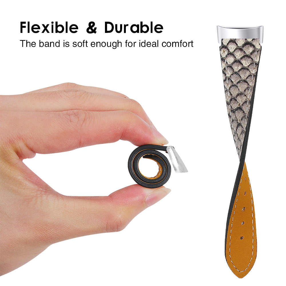 Bracelet cuir moderne Fitbit Charge 5 (snake)