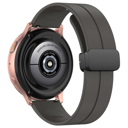 Bracelet silicone avec boucle Amazfit Bip U (Pro) (gris foncé)