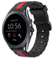 Fossil Gen 5e 44mm Special Edition Strap (Black/Red)