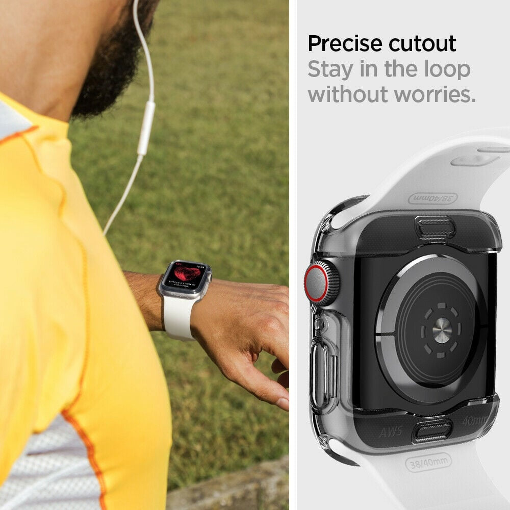 Coque Spigen hybride Apple Watch Ultra (transparent)