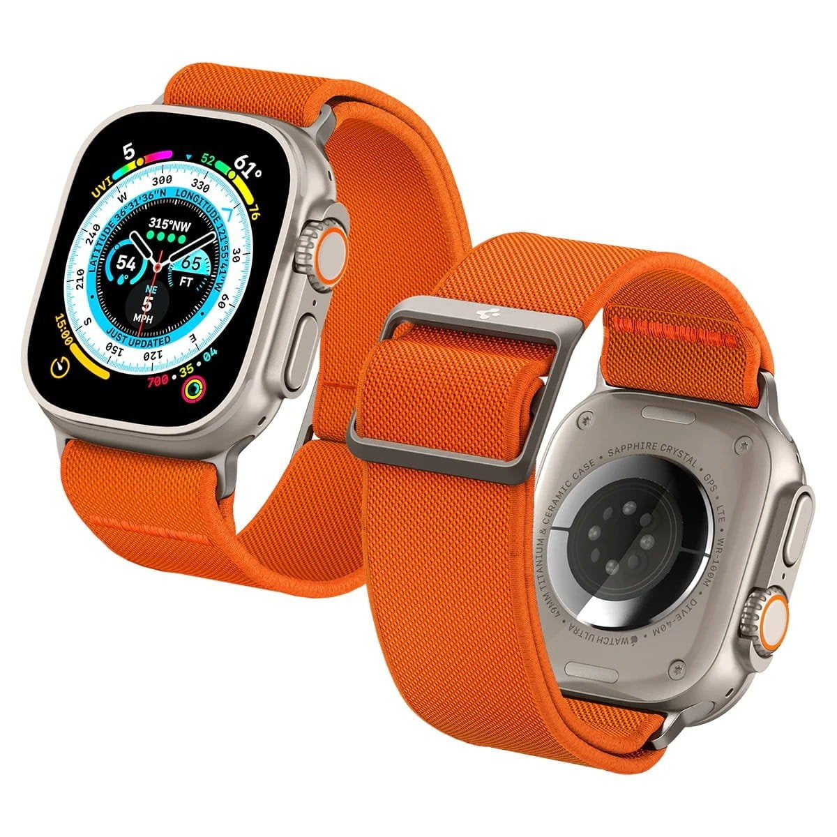 Bracelet Spigen Apple Watch Lite Ultra (orange)