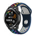 Bracelet sport Huawei Watch GT (bleu foncé/arc-en-ciel)