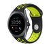 Bracelet sport Fossil Gen 5e 44mm (noir/jaune)