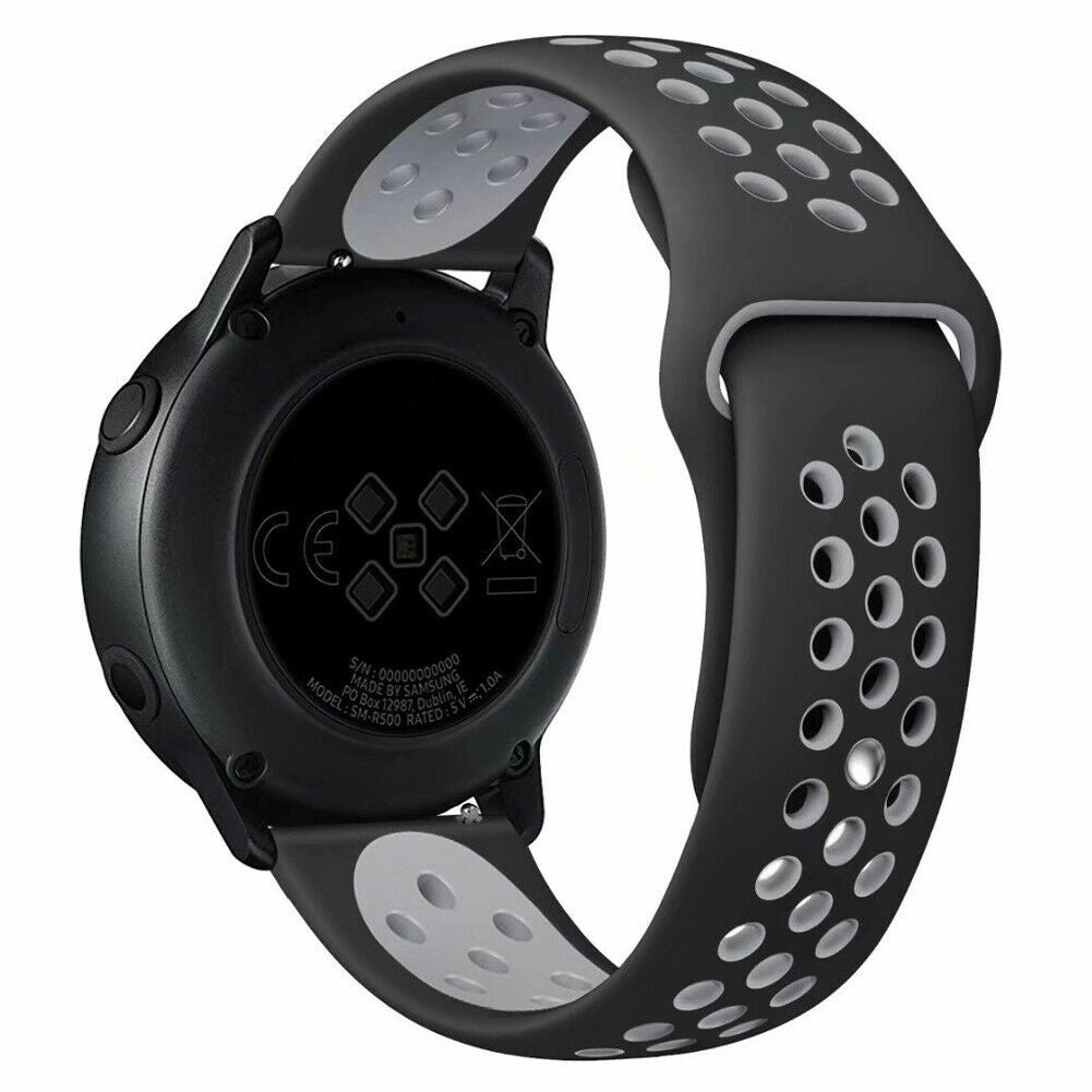 Bracelet sport Withings ScanWatch 2 - 42mm (noir/gris)