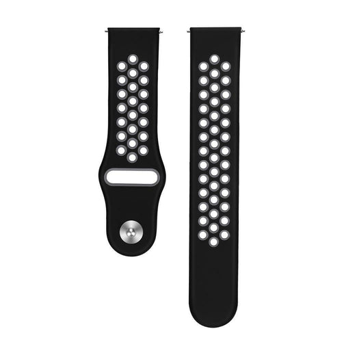 Bracelet sport Samsung Galaxy Watch 4 Classic 46mm (noir/gris)