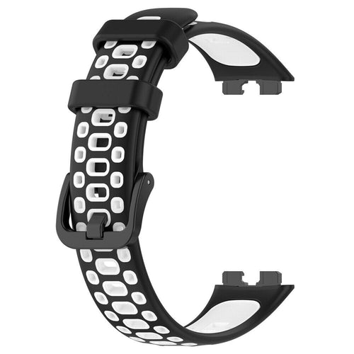 Bracelet sport Huawei Band 10 (noir/blanc)