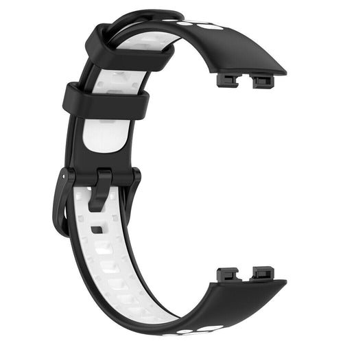 Bracelet sport Huawei Band 10 (noir/blanc)