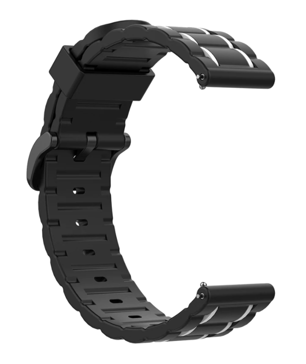 Suunto Vertical Sport Strap with Buckle (Black/White)