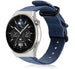 Bracelet nylon boucle Huawei Watch GT 3 Pro 46mm (bleu)