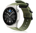 Bracelet nylon boucle Huawei Watch GT 3 Pro 46mm (vert)