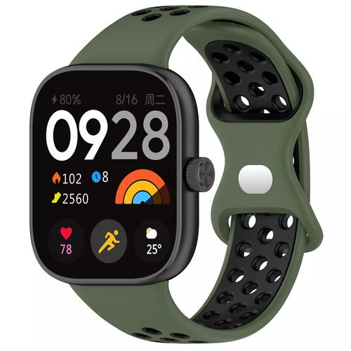 Bracelet sport Redmi Watch 6 (vert olive/noir)