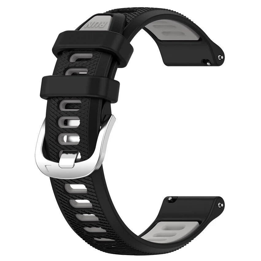 Garmin Vivoactive 6 Sport Buckle Strap (Black/Grey)
