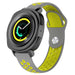 Bracelet sport Samsung Gear Sport (gris/jaune)
