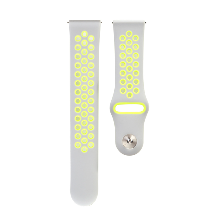 Bracelet sport Withings ScanWatch 2 - 42mm (gris/jaune)