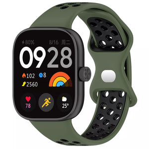 Bracelet sport Xiaomi Smart Band 8 Pro (vert olive/noir)