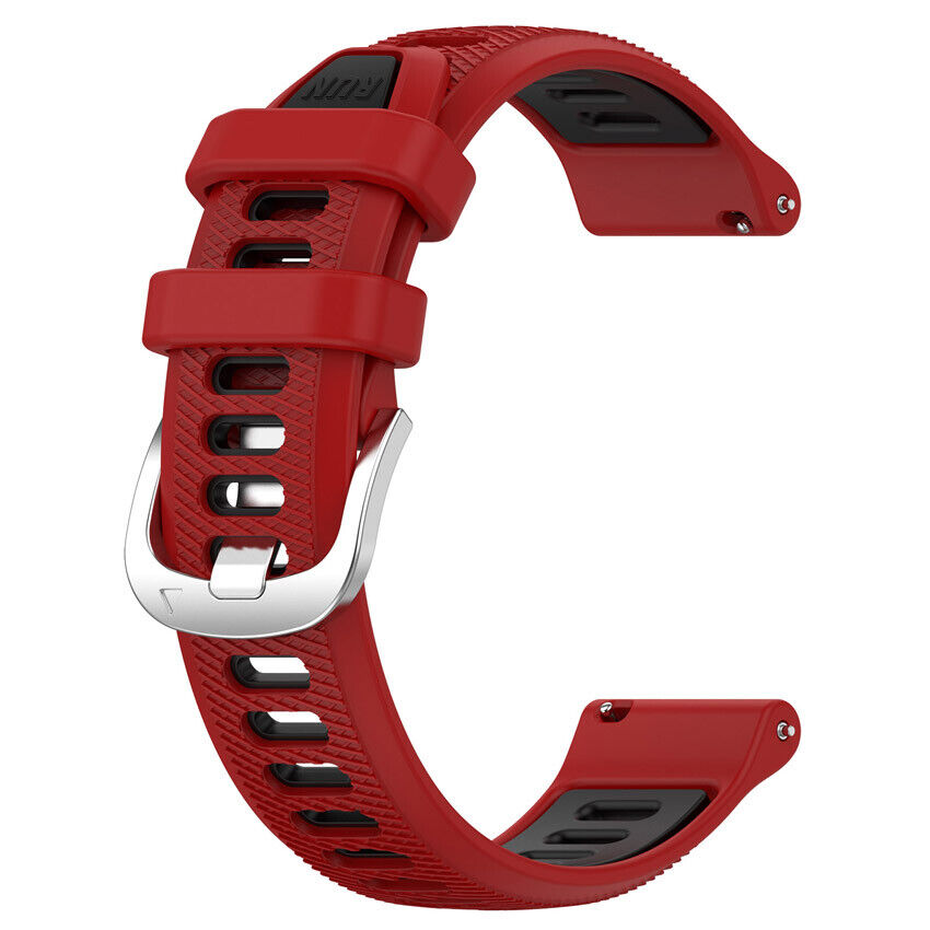 Bracelet à boucle sportive Garmin Forerunner 570 - 42mm (rouge/noir)