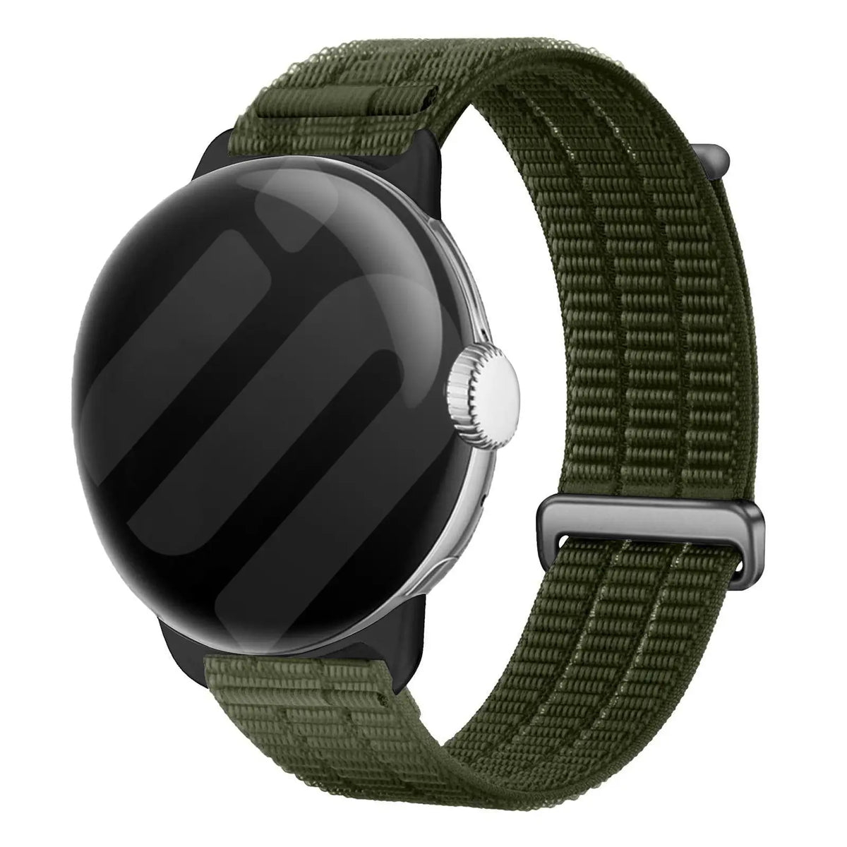 Bracelet nylon air Google Pixel Watch 5 - 45mm (vert foncé)