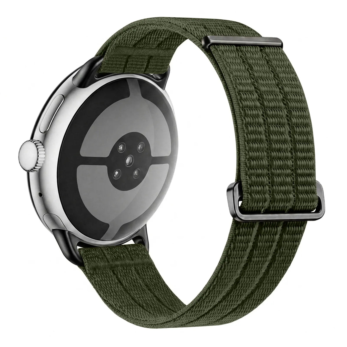 Bracelet nylon air Google Pixel Watch 5 - 45mm (vert foncé)