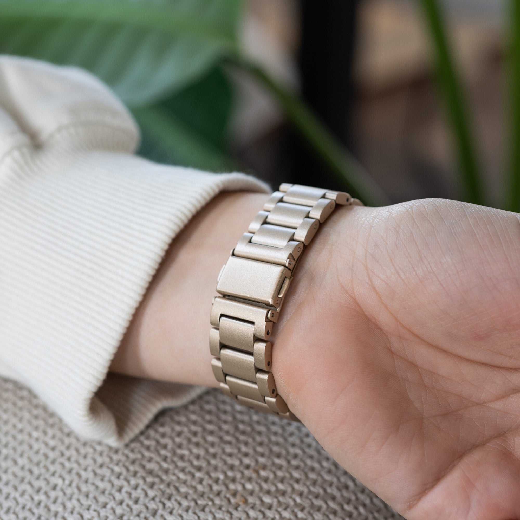 Bracelet acier inoxydable Fitbit Charge 5 (champagne)