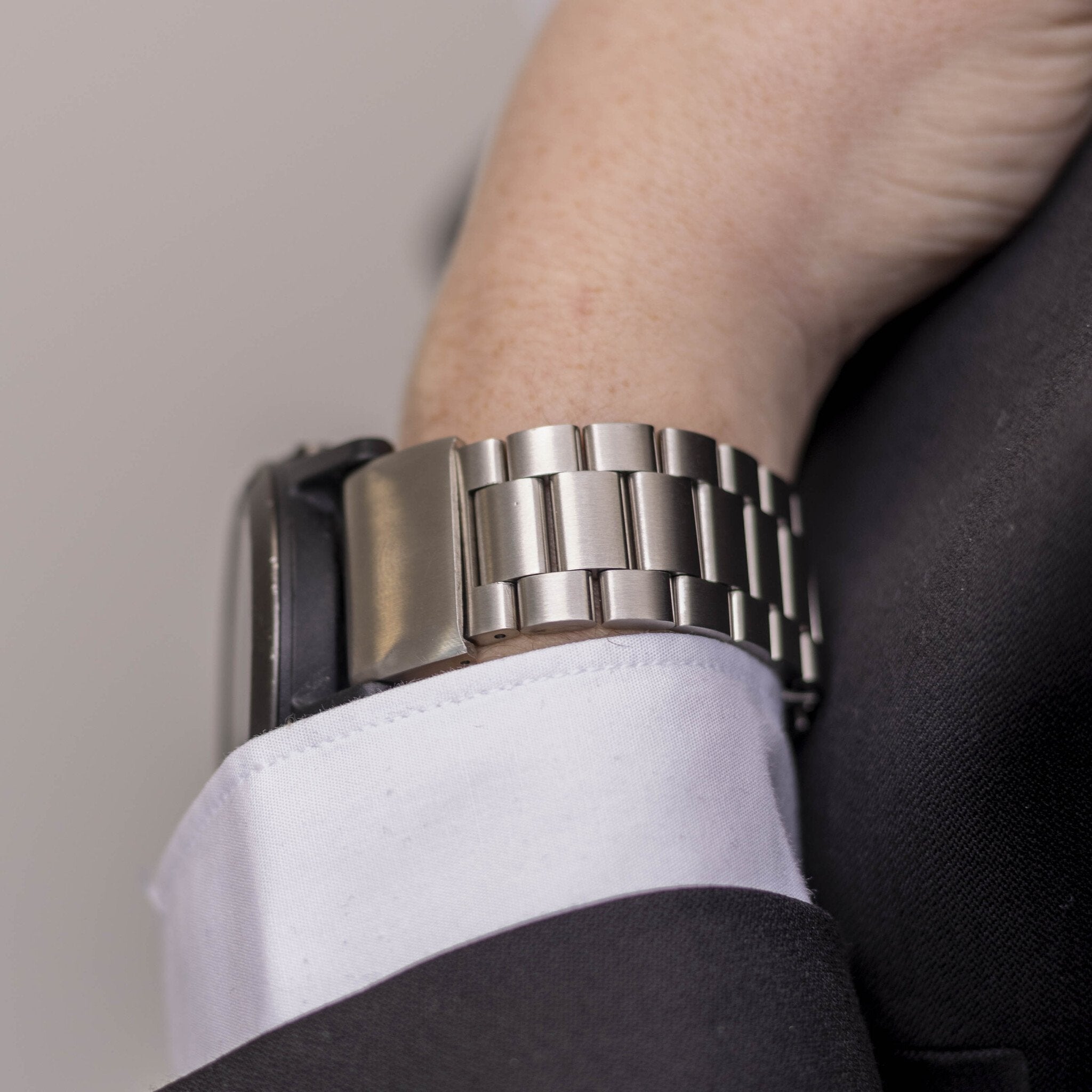 Bracelet acier Garmin Descent MK2(i) (argent)