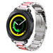 Bracelet acier Samsung Gear Sport (argent/rose)