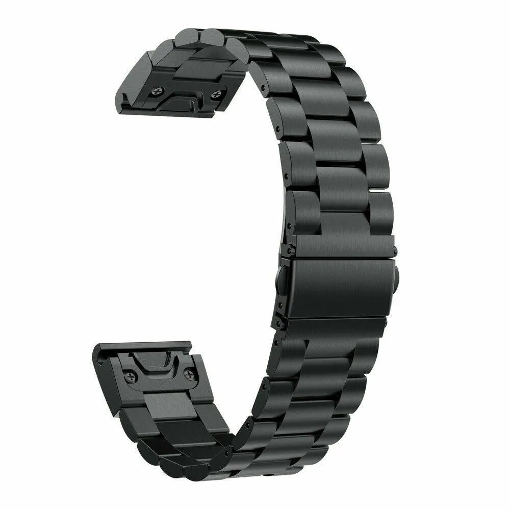 Bracelet acier Garmin Approach S70 - 47mm (noir)