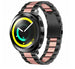 Samsung Gear Sport Steel Strap (Black/Pink)