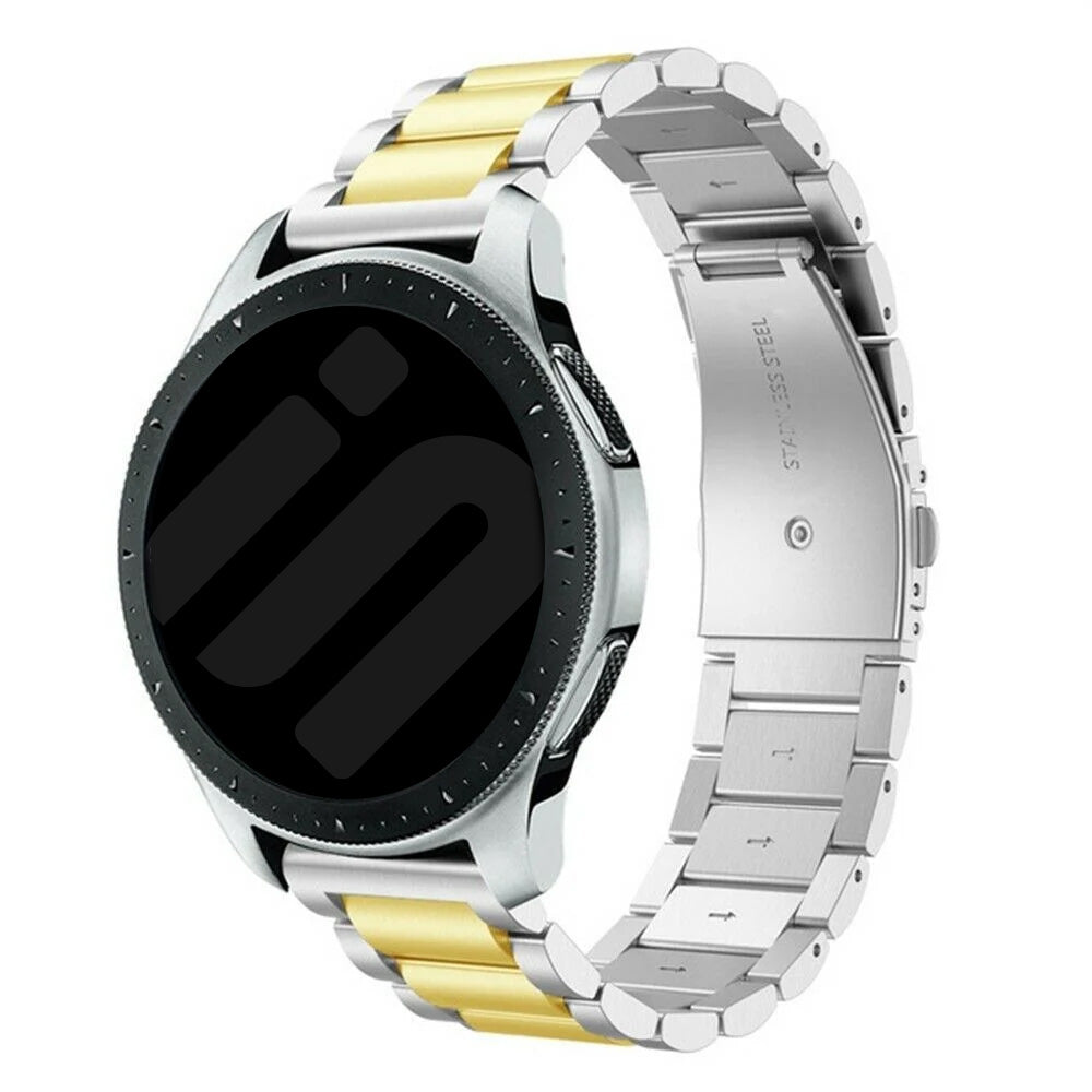 Bracelet acier Garmin Venu 4 - 45mm (argent/or)