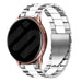 Bracelet acier Amazfit GTS 4 (argent/blanc)