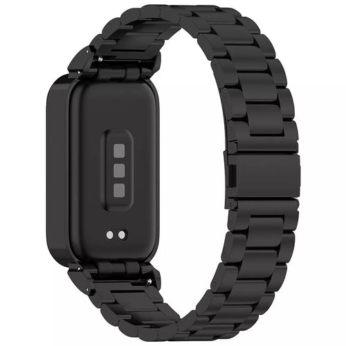 Bracelet acier Xiaomi Smart Band 9 Active (noir)