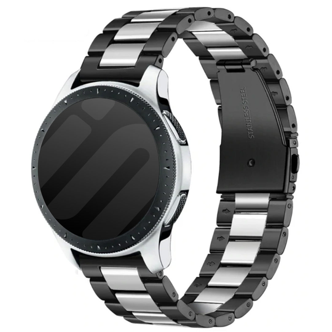 Bracelet acier Suunto 9 Peak Pro (noir/argent)