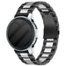 Bracelet acier Garmin Vivoactive 4 (noir/argent)