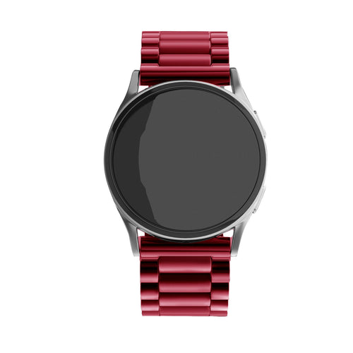 Polar Vantage V3 Steel Strap (Wine Red)