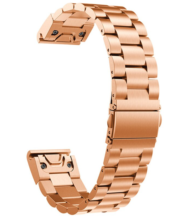 Bracelet acier Garmin Descent Mk3(i) - 43mm (rose or)