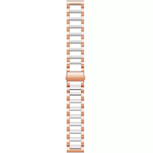 Bracelet acier Withings Steel HR - 40mm (rose or/blanc)