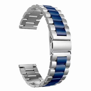Bracelet acier Amazfit Bip 5 (argent/bleu)