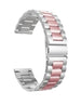 Bracelet acier Withings ScanWatch 2 - 38mm (argent/rose)