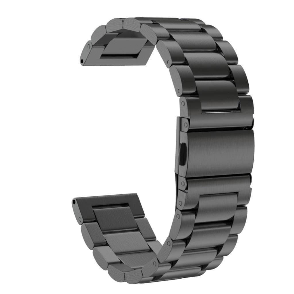 Bracelet acier Garmin Descent MK1 (noir)